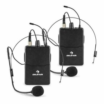 Kombinovaný bezdrôtový systém Auna VHF-2-HS - 2