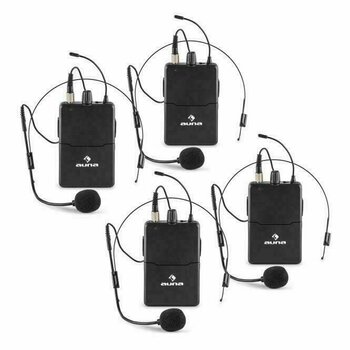 Безжични слушалки с микрофон Auna VHF-4-HS - 4