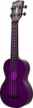 Sopránové ukulele Kala Waterman Sopránové ukulele Grape Fluorescent - 3