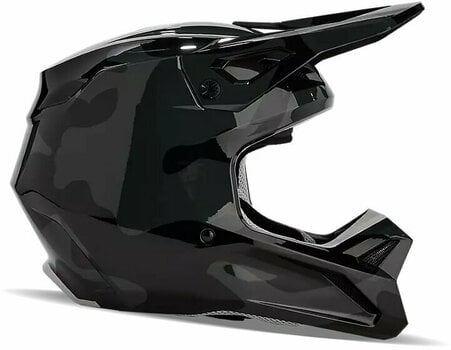Casco FOX V1 Bnkr Helmet Black Camo S Casco - 2