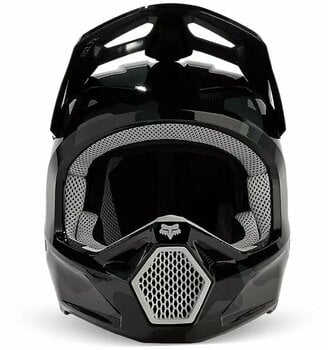 Helmet FOX V1 Bnkr Helmet Black Camo S Helmet - 3