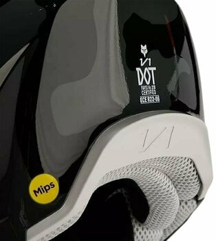 Helm FOX V1 Bnkr Helmet Black Camo L Helm - 9