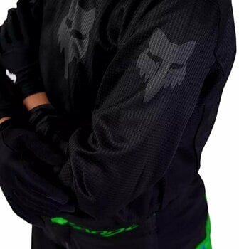 Motokrosový dres FOX Youth Blackout Jersey Black/Black S Motokrosový dres - 6