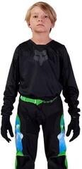 Dresovi za motokros FOX Youth Blackout Jersey Black/Black - 1