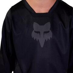 Dresovi za motokros FOX Youth Blackout Jersey Black/Black - 4