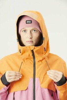 Ski Jacket Picture Haakon Jacket Women Tangerine XS - 7
