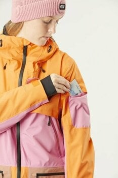 Ski Jacket Picture Haakon Jacket Women Tangerine M - 10