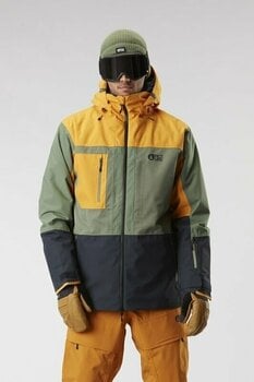 Casaco de esqui Picture Track Jacket Laurel Wreath/Dark Blue XL - 3