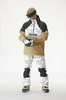 Casaco de esqui Picture Occan Jacket Tannin/Black XL - 5