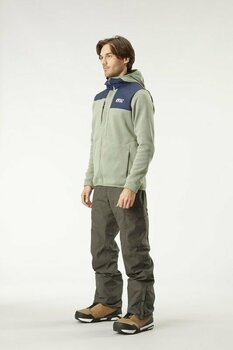 T-shirt/casaco com capuz para esqui Picture Ambroze Fleece Shadow/Dark Blue L Hoodie - 6