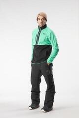 Ски тениска / Суичър Picture Mathew 1/4 Fleece Black/Spectra Green - 3