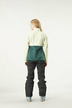 T-shirt/casaco com capuz para esqui Picture Arcca 1/4 Fleece Women Cement XS Ponte - 4