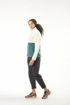 T-shirt/casaco com capuz para esqui Picture Arcca 1/4 Fleece Women Cement M Ponte - 7