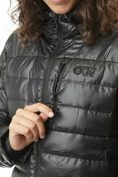 Lyžařská bunda Picture Mid Puff Down Jacket Women Black XS - 8