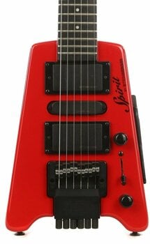 Headless Gitarre Steinberger Spirit Gt-Pro Deluxe Outfit Hb-Sc-Hb Hot Rod Red Headless Gitarre - 3