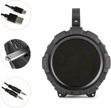 Portable Lautsprecher Auna Dr. Bang LED Black - 2