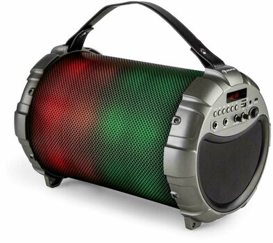 Speaker Portatile Auna Dr. Bang LED Silver - 2