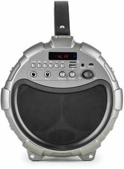 Hordozható hangfal Auna Dr. Bang LED Silver - 4