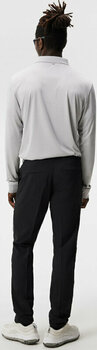 Πουκάμισα Πόλο J.Lindeberg Tour Tech Long Sleeve Mens Grey Melange M Πουκάμισα Πόλο - 3