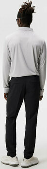 Koszulka Polo J.Lindeberg Tour Tech Long Sleeve Mens Polo Grey Melange 2XL - 3