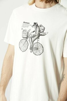 Friluftsliv T-shirt Picture D&S Bickyfox Tee Natural White XL T-shirt - 7