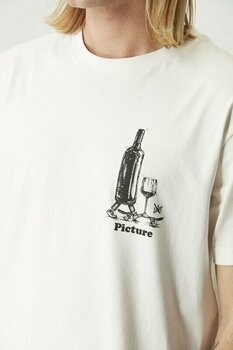 T-shirt outdoor Picture D&S Winerider Tee Natural White XS T-shirt - 7