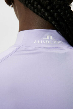 Thermal Clothing J.Lindeberg Asa Soft Compression Womens Top Sweet Lavender XS - 5