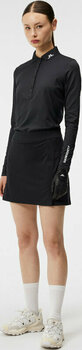 Camisa pólo J.Lindeberg Tour Tech Long Sleeve Womens Polo Black XS - 2