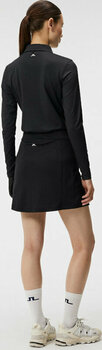 Camisa pólo J.Lindeberg Tour Tech Long Sleeve Womens Polo Black XS - 3