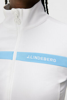 Hoodie/Sweater J.Lindeberg Seasonal Janice Womens Mid Layer White XS - 5