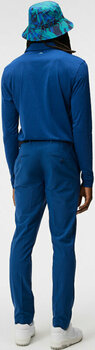 Polo majice J.Lindeberg Tour Tech Long Sleeve Mens Blue Melange 2XL Polo majice - 3