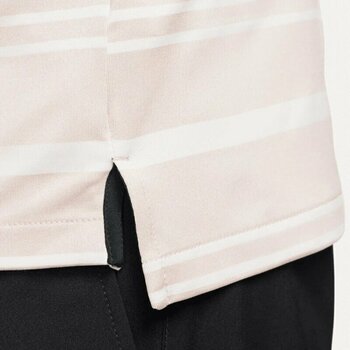 Polo-Shirt Nike Dri-Fit Tour Mens Polo Shirt Stripe Pink Oxford/Barely Rose/Black L - 5