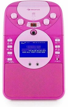 Karaoke-system Auna ScreenStar Karaoke-system Pink - 4