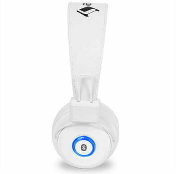 Bezdrôtové slúchadlá na uši Auna DBT-1 White - 3
