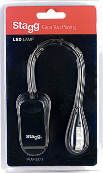 Lámpa zenei állványokhoz Stagg MUS-LED 2 Lámpa zenei állványokhoz - 2