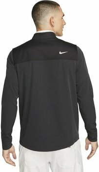 Jasje Nike Tour Essential Mens Golf Jacket Black/Black/White S - 2
