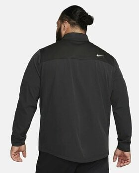 Jacket Nike Tour Essential Mens Golf Jacket Black/Black/White S - 9