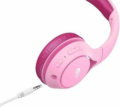 Trådlösa on-ear-hörlurar MEE audio KidJamz KJ45 Bluetooth Pink - 4