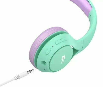 Trådlösa on-ear-hörlurar MEE audio KidJamz KJ45 Bluetooth Mint - 6