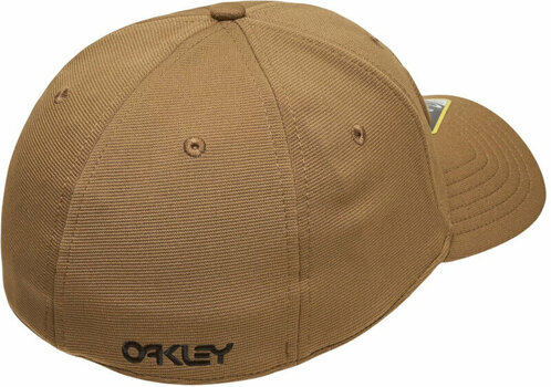 Kappe Oakley 6 Panel Stretch Hat Embossed Coyote S/M Kappe - 3