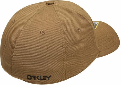 Pet Oakley 6 Panel Stretch Hat Embossed Coyote L/XL Pet - 3