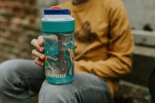 Waterfles Kambukka Waterfles Lagoon Kids Juggling Dino 400 ml - 4