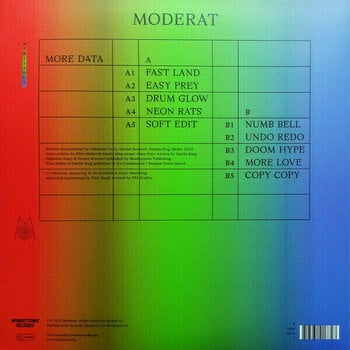 Vinyl Record Moderat - More D4ta (Deluxe Edition) (LP) - 7