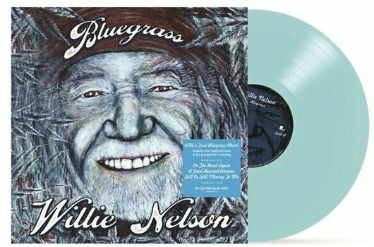Vinyl Record Willie Nelson - Bluegrass (Electric Blue Coloured) (LP) - 2