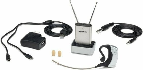 Wireless Headset Samson AirLine Micro Earset - E2 E2: 863.625 MHz (Pre-owned) - 8
