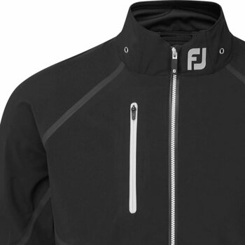 Vízálló kabát Footjoy HydroTour Mens Jacket Black/Silver L - 3