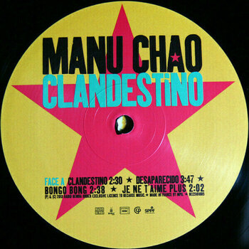 Vinylplade Manu Chao - Clandestino (2 LP + CD) - 2