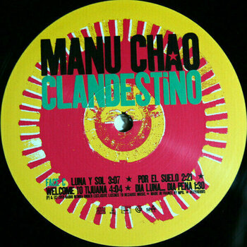 Vinyl Record Manu Chao - Clandestino (2 LP + CD) - 4