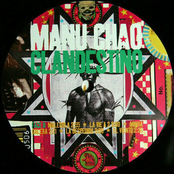 Vinylplade Manu Chao - Clandestino (2 LP + CD) - 5