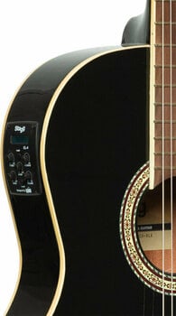 Klasická gitara s elektronikou Stagg SCL60 TCE-BLK 4/4 - 6